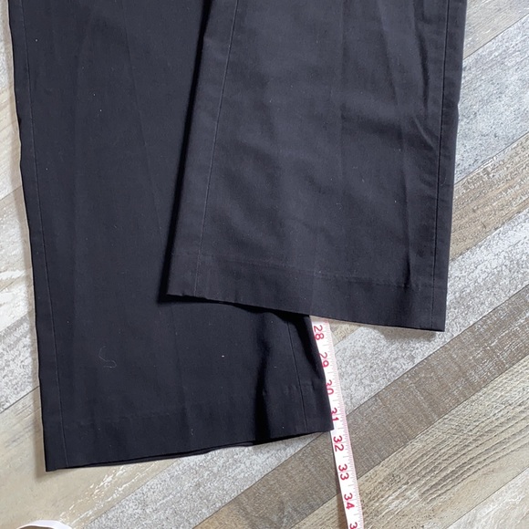 Women's WHBM Black Wide Leg Flare Trousers Size 8 - Picture 5 of 9